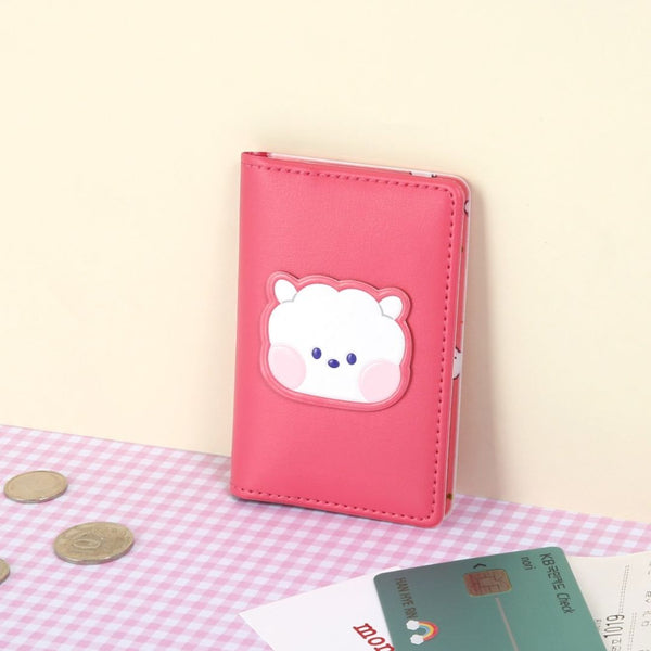 BT21 Minini Leather Patch Card Case