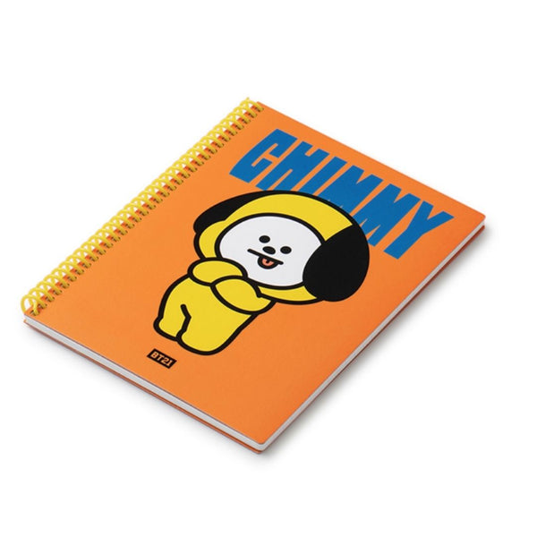 BT21 CHIMMY HEART A5 WIRED NOTE