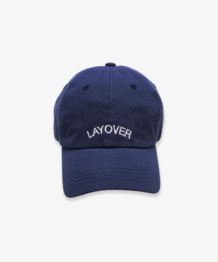 BTS V - LAYOVER 1ST SOLO ALBUM OFFICIAL MD - Cap (Navy)