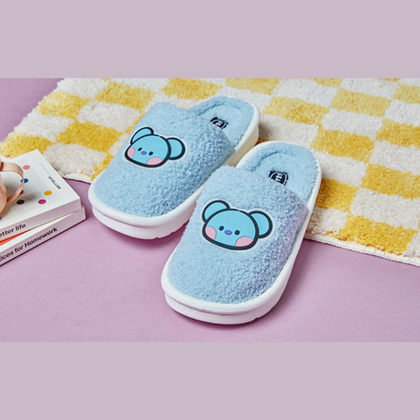 BT21 MININI BIGFACE BOUCLE SLIPPERS