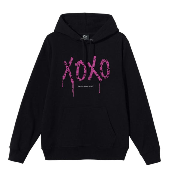 XOXO JEON SOMI Splatter Logo Pullover Hoodie