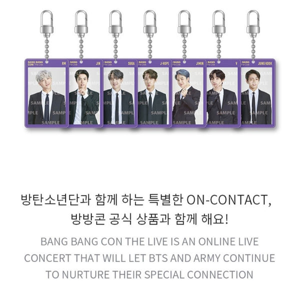 BTS Bang Bang Con The Live Lenticular Keyring