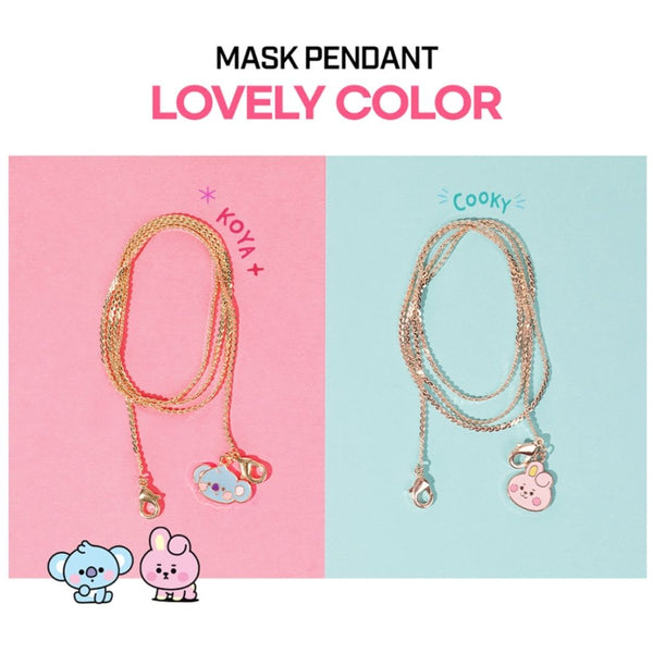 BT21 MASK PENDANT STRAP