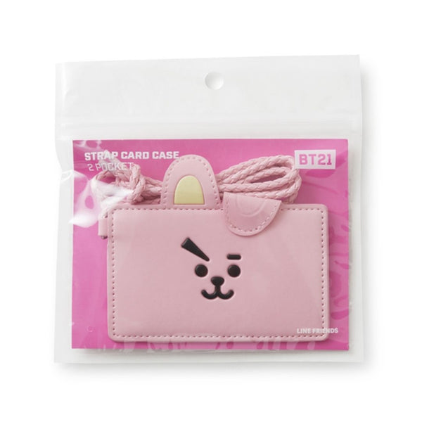 (OUTLET) BT21 Two Pocket Card Wallet - Tarjeteros