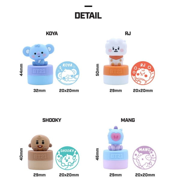 BT21 Figure Stamp