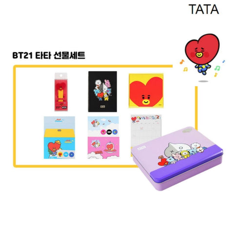 BT21 Paquete de Regalo de Papeleria