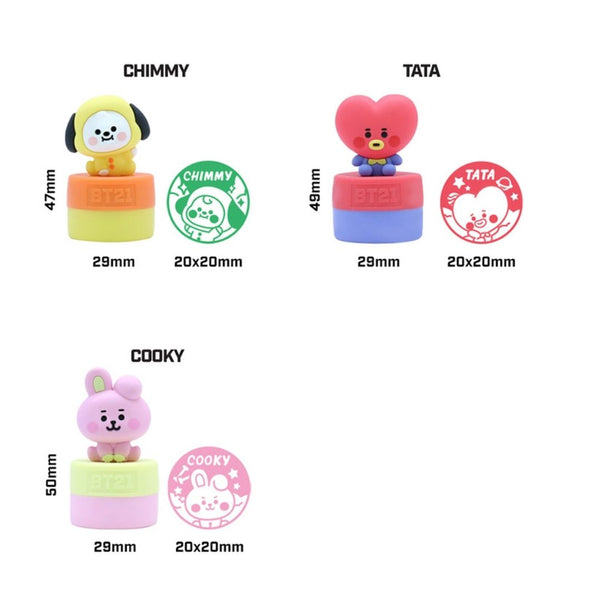 BT21 Figure Stamp