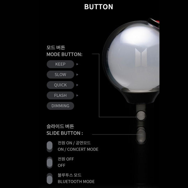 [ReStock Peru] BTS OFFICIAL LIGHT STICK ARMY BOMB Ver. SE [Map of The Soul Special Edition]