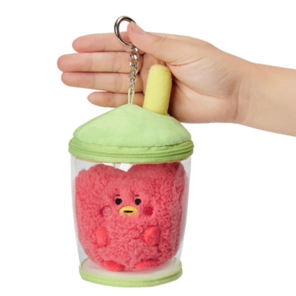 BT21 BABY Boucle Bubble Tea Doll Bag Charm