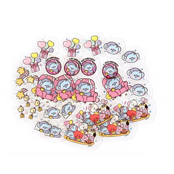 BT21 FLAKE Sticker Pack Party