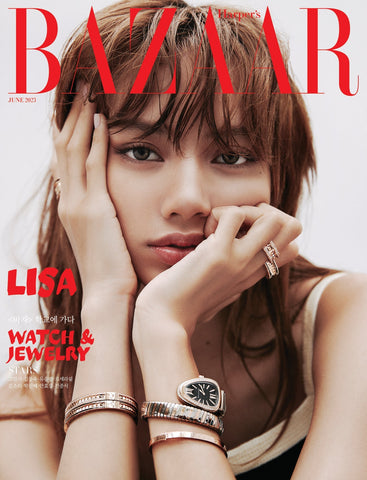 BLACKPINK LISA COVER BAZAAR MAGAZINE MAGAZINE 2023 JUNE ISSUE