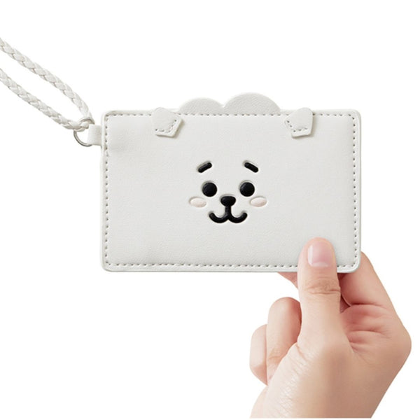 (OUTLET) BT21 Two Pocket Card Wallet - Tarjeteros