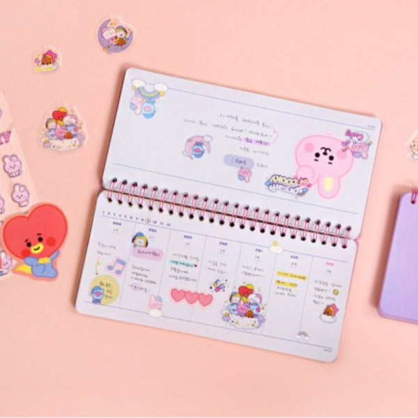 BT21 BABY Planificador Semanal