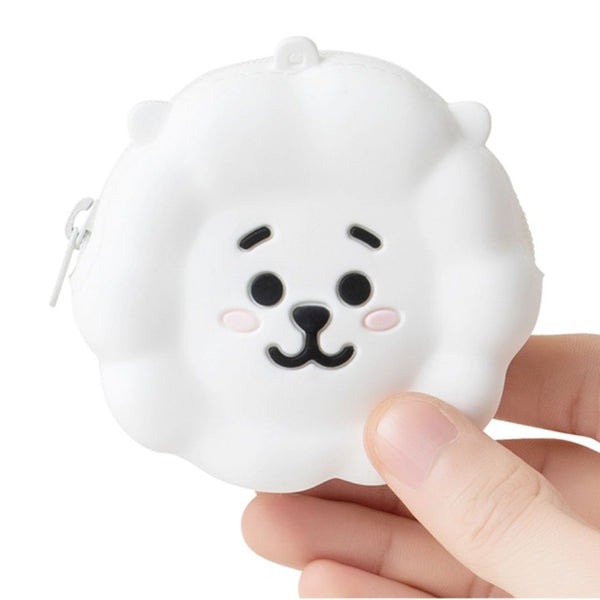 BT21 SILICONE MINI POUCH BAG