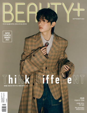 THE BOYZ HYUNJAE COVER BEAUTY+ MAGAZINE 2023 SEPTEMBER ISSUE