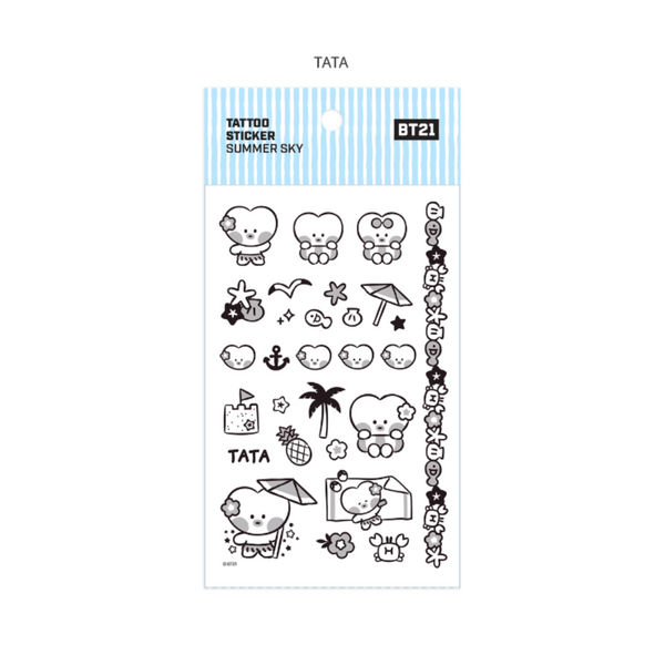 BT21 Minini TATOO Sticker