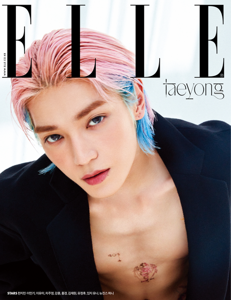 NCT TAEYONG COVER ELLE MAGAZINE 2023 SEPTEMBER ISSUE