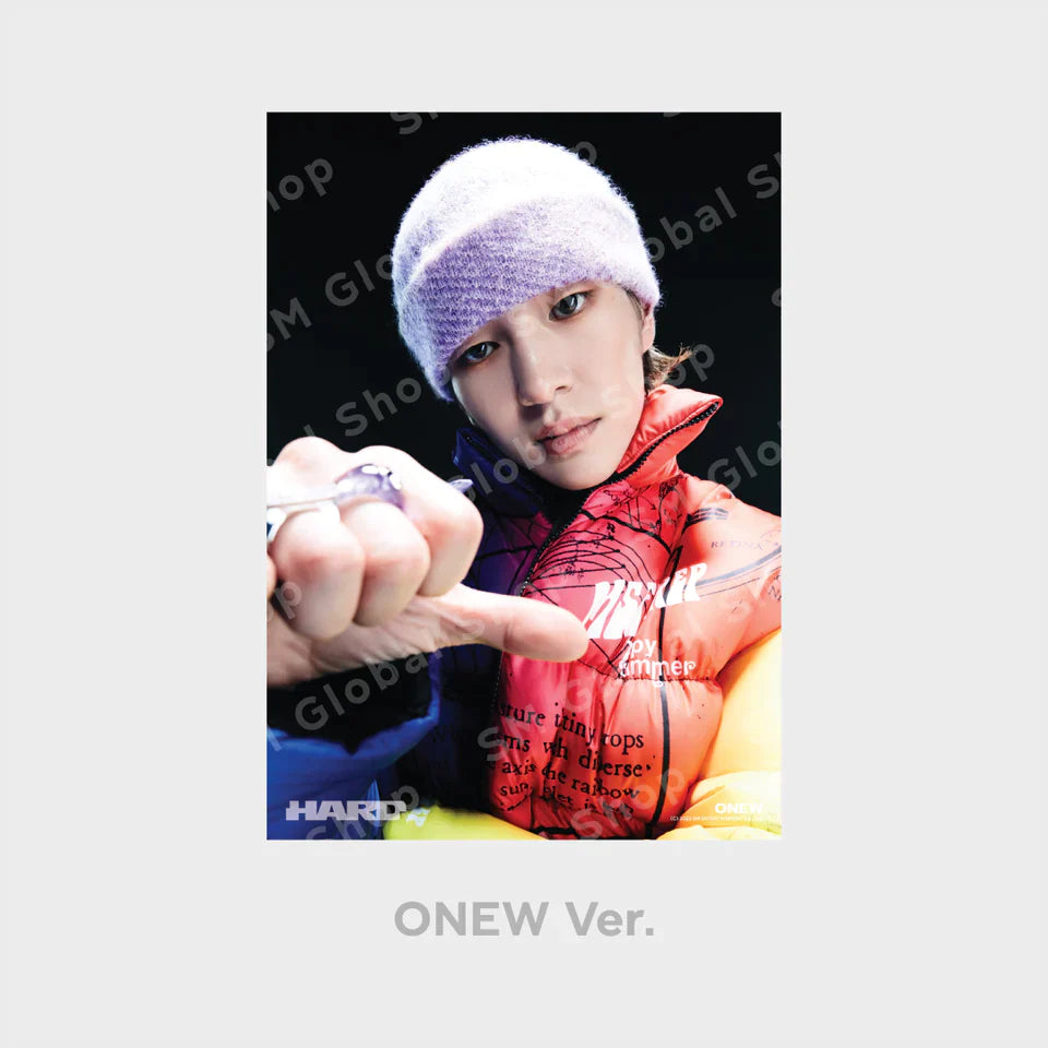 SHINee [HARD - The 8th Album] A4 PHOTO