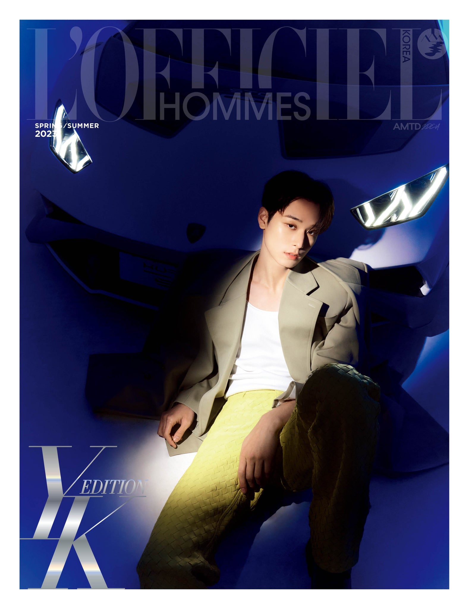 THE BOYZ JUYEON YOUNGHOON COVER LOFFICIEL HOMMES MAGAZINE 2023 SPRING SUMMER ISSUE