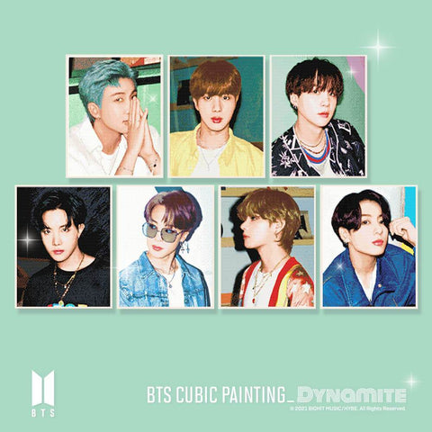 BTS [DYNAMITE] Cubic Painting [Envío por Barco]