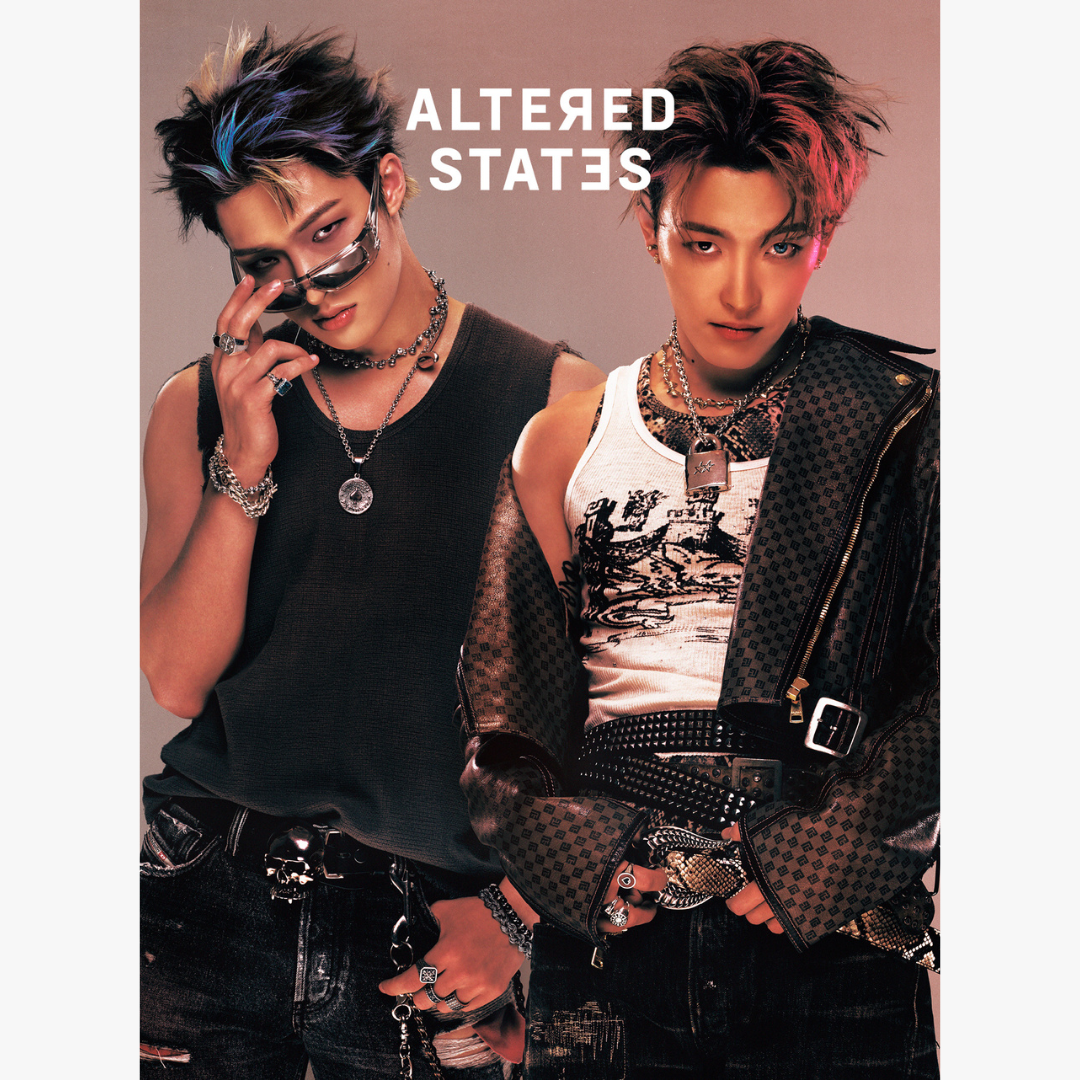 ATEEZ HONJOONG MINGI COVER ALTERED STATES ENGLAND MAGAZINE 2023 NO.6