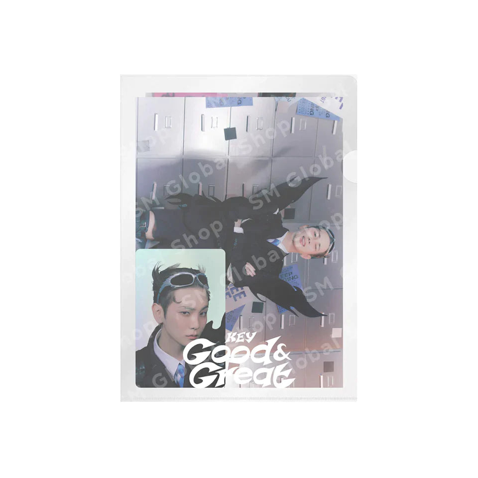 KEY [Good & Great - The 2nd Mini Album] POSTCARD + HOLOGRAM PHOTO CARD SET