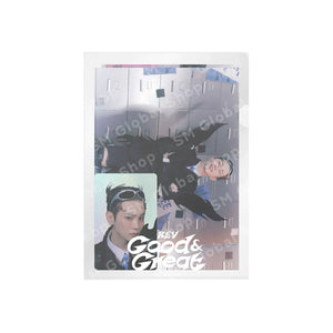 KEY [Good & Great - The 2nd Mini Album] POSTCARD + HOLOGRAM PHOTO CARD SET