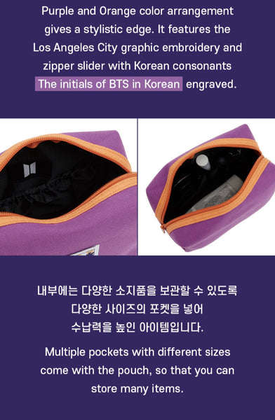 BTS [PTD POP-UP] Seoul Pouch & LA Pouch