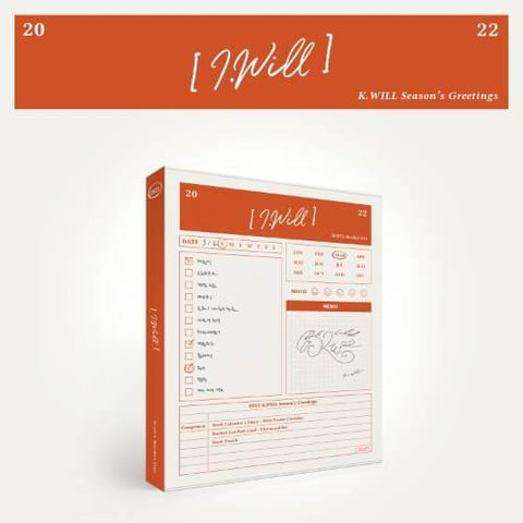 [Pre-Order] K.WILL - 2022 Season's Greetings - Daebak Box