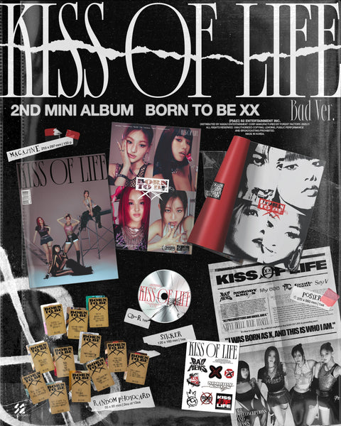 KISS OF LIFE - BORN TO BE XX 2ND MINI ALBUM