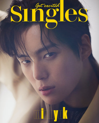 SINGLES MAGAZINE APRIL 2023 (Cover MONSTA X MINHYUK)