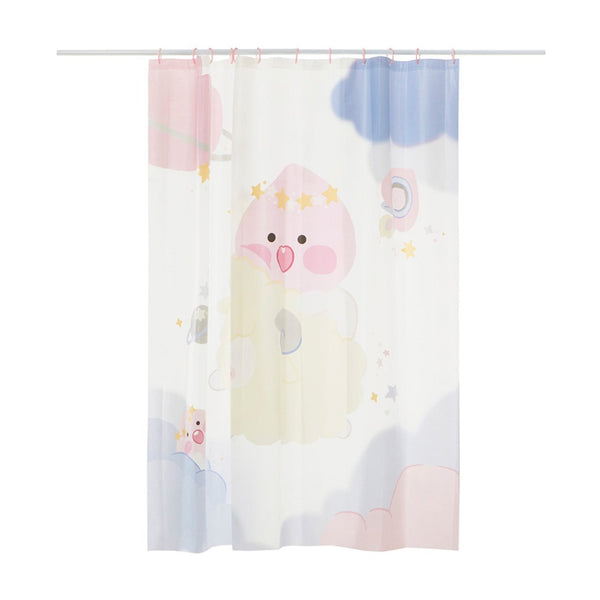 Lovely Apeach Shower Curtain