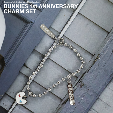 NEWJEANS - BUNNIES 1ST ANNIVERSARY OFFICIAL MD - CHARM SET