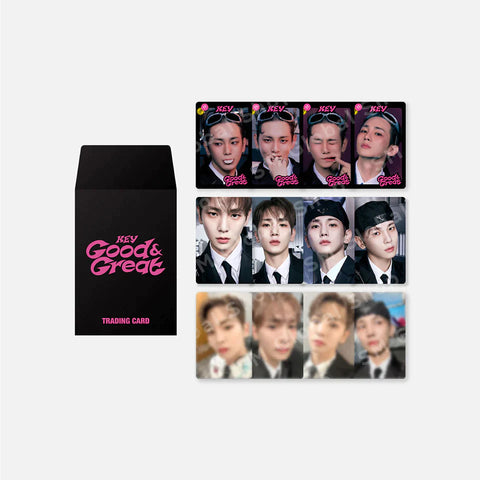 KEY [Good & Great - The 2nd Mini Album] RANDOM TRADING CARD SET