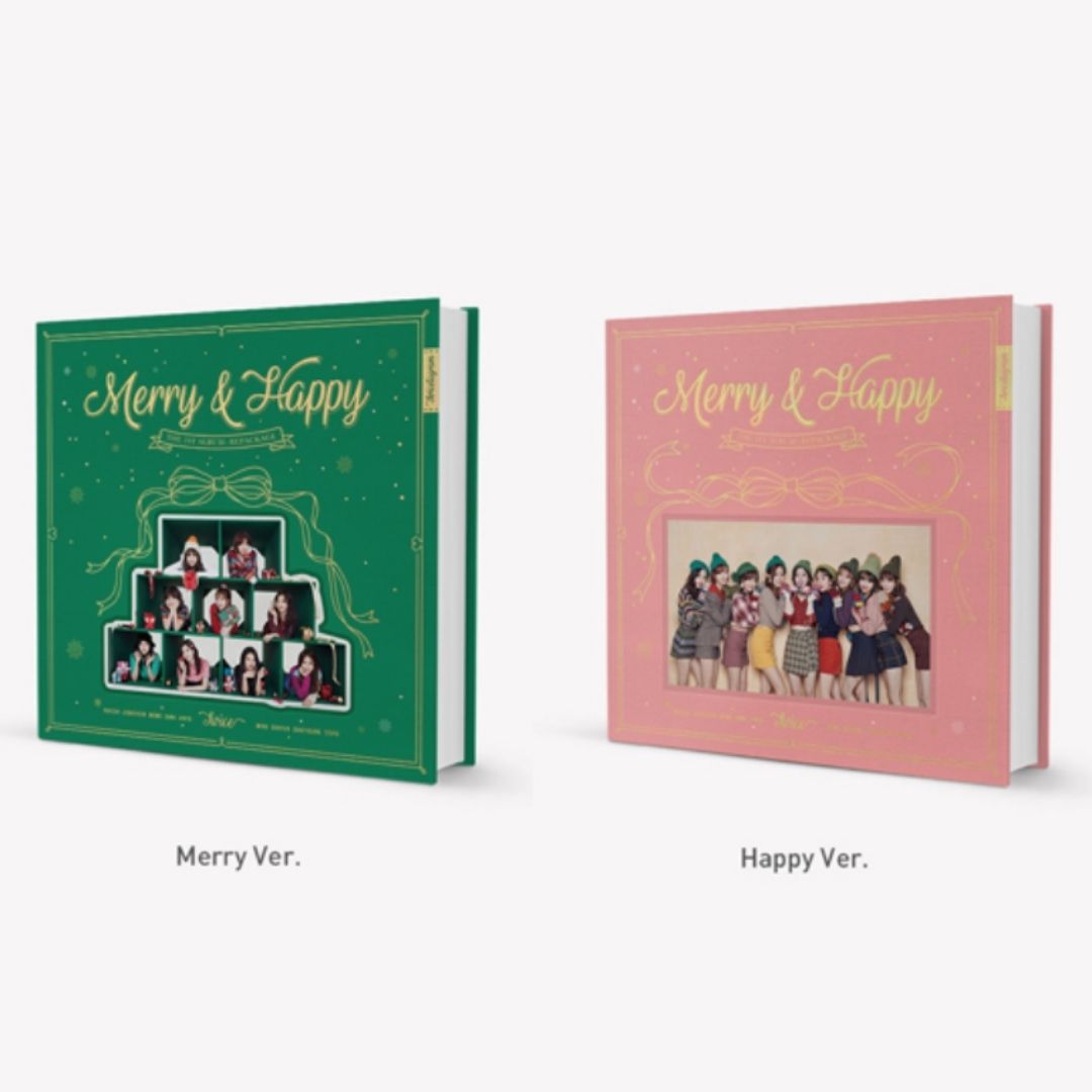 TWICE - 1st Full Album Repackage  [Merry & Happy] Random