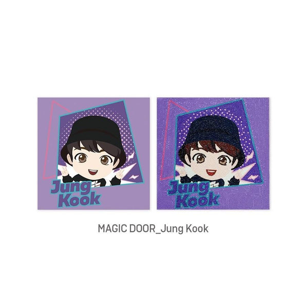 TinyTAN DIY Cubic Painting (25x25) - Magic Door - The Daebak Company