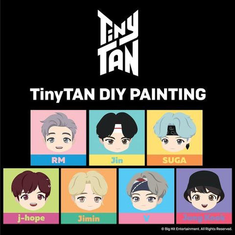 TinyTAN DIY Painting - Basic Series - The Daebak Company