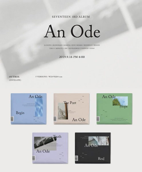 SEVENTEEN - 3RD ALBUM [AN ODE]