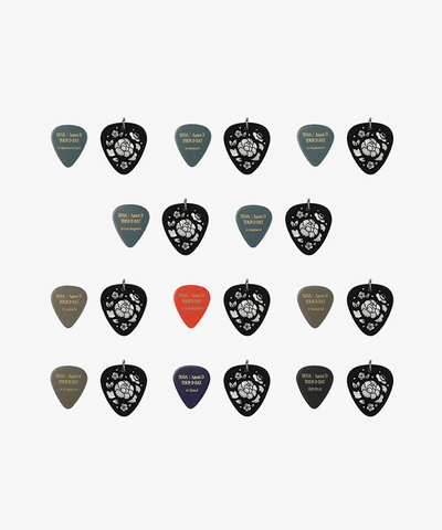 BTS SUGA Agust D Tour Merch Guitar Pick Set