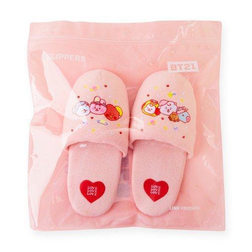 BT21 BABY Party Night Indoor Slippers