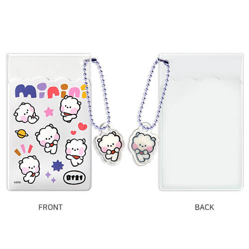 BT21 [minini] Clear Card Pocket x1