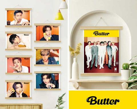 BTS Butter DIY CUBIC PAINTING HANGING