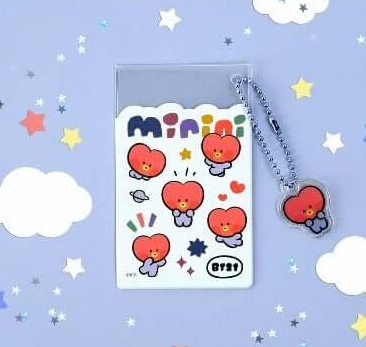 BT21 [minini] Clear Card Pocket x1