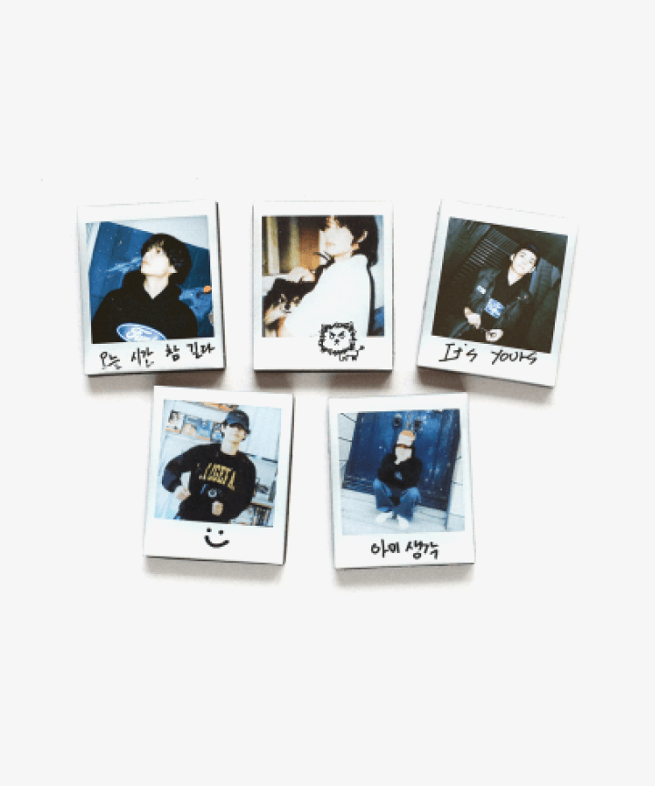 BTS V - LAYOVER 1ST SOLO ALBUM OFFICIAL MD - Magnet Set(S)