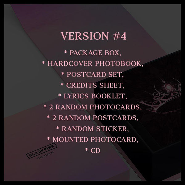 BLACKPINK 1st FULL ALBUM [THE ALBUM]