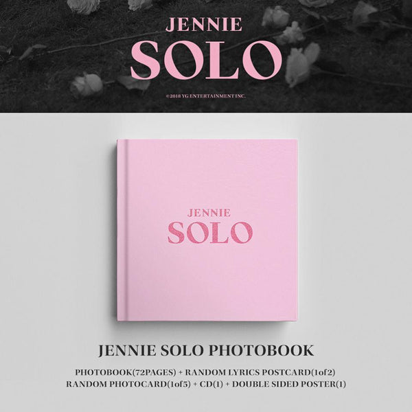 BLACKPINK - JENNIE [SOLO] CD+PHOTOBOOK