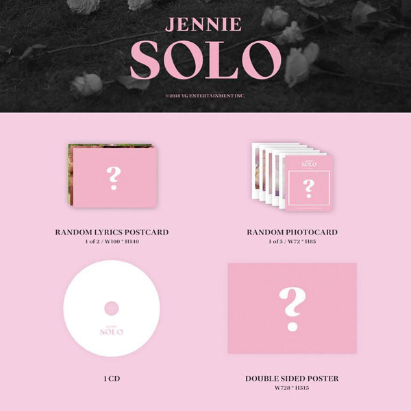 BLACKPINK - JENNIE [SOLO] CD+PHOTOBOOK