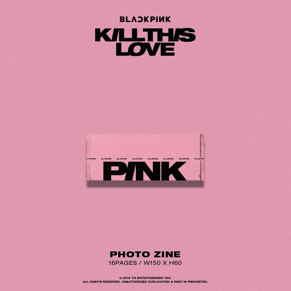 BLACKPINK 2ND MINI ALBUM - KILL THIS LOVE