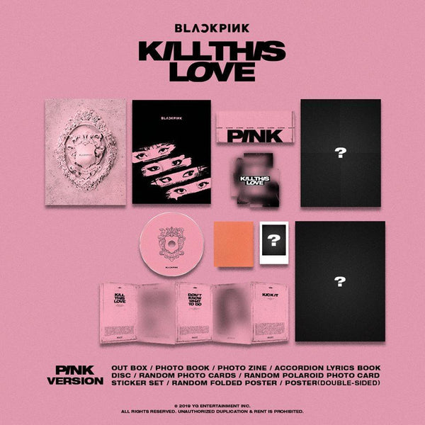 BLACKPINK 2ND MINI ALBUM - KILL THIS LOVE