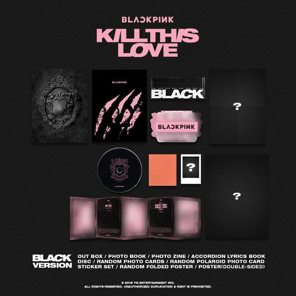 BLACKPINK 2ND MINI ALBUM - KILL THIS LOVE